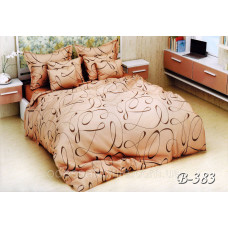 Євро постільна білизна Тет-@-Тет В-383 бязь (економ)