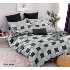 Двоспальна постільна білизна Тет-@-Тет В-1560 бязь (економ, нестандарт)