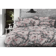 Євро постільна білизна Тет-@-Тет В-1526 бязь (економ)