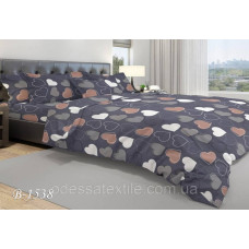 Євро постільна білизна Тет-@-Тет В-1538 бязь (економ)