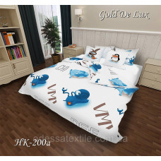 Полуторна постільна білизна Тет-@-Тет НК-200а (економ) наволочки 50-70