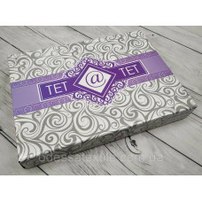 Комплект постільної білизни Тет-@-Тет євро 993 ранфорс