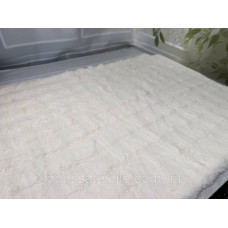 Килимок приліжковий Colorful Home 200х230см Шиншила  шахівниця молочна