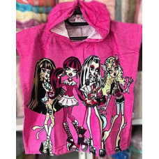 Дитяче пляжне пончо "Monster High"
