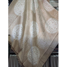 Плед бавовняний Sarar Battaniye з бахромою 1677А