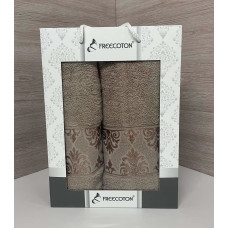 Набір махрових рушників 2 шт FREECOTON Винтаж