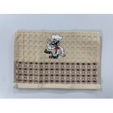 Кухонний рушник вафельний Chef  25х50 см в упаковці 3 шт