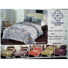 Покривало хутряне з візерунком СН-82-04