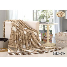 Плед з флісу Мушля (200х220)