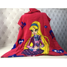 Дитяче пляжне пончо "Winx"