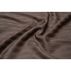 Простирадло Lotus Готель - Сатин Страйп 1*1 кавовий Туреччина 180*240