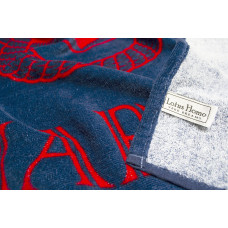 Рушник Lotus пляжне - Anchor New синій 75*150 велюр