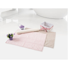 Рушник для ніг Irya - Crimp pudra пудра 50*70