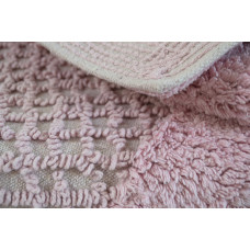 Килимок Irya - Waffles pink 60*120