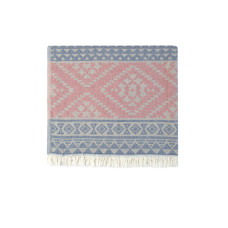 Рушник Barine Pestemal - Eshme 90*160 Indigo темно-синій