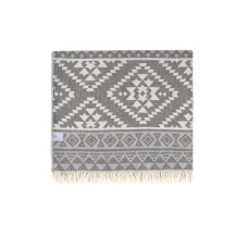 Рушник Barine Pestemal - Eshme 90*160 Siyah чорний