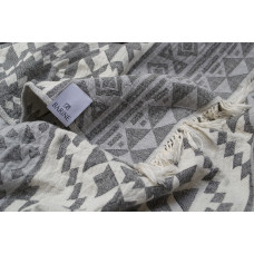 Рушник Barine Pestemal - Eshme 90*160 Siyah чорний