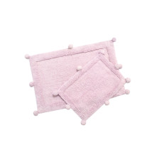 Набір килимків Irya - New Stria pembe рожевий 60*90+40*60