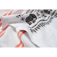 Рушник Barine Pestemal - Adventures 95*175 Papaya помаранчевий