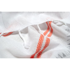 Рушник Barine Pestemal - Adventures 95*175 Papaya помаранчевий