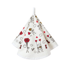 Кухонний набір Lotus Daily - Love is рукавиця + прихватка + рушник