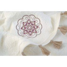 Рушник Irya - Covel ekru молочний 50*90