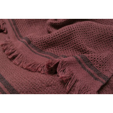 Рушник махровий Buldans - Parga (Patara) burnt bordo бордовий 80*160