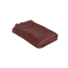 Рушник махровий Buldans - Parga (Patara) burnt bordo бордовий 80*160