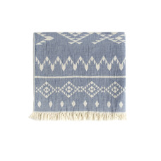 Рушник Barine Pestemal - Kilim 90*160 Denim синій