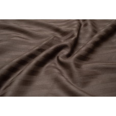 Простирадло Iris Home Готель - Сатин Страйп 1*1 кавовий 240*260