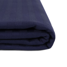 Простирадло Iris Home Готель - Сатин Страйп 1*1 темно-синій 240*260