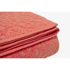 Простирадло махрове Lotus - Deco корал 200*220