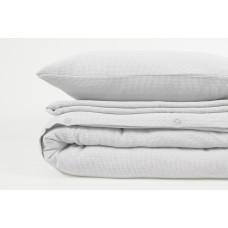 Постільна білизна вафельне Barine - Waffle white білий євро