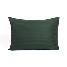 Наволочки Iris Home Готель - Сатин Страйп 1*1 смарагд 50*70 (2од)