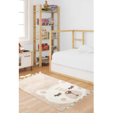 Килимок в дитячу кімнату Irya - Teddy krem кремовий 80*150