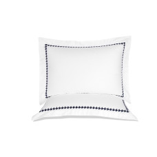 Постільна білизна MieCasa сатин - Madison lacivert синій євро