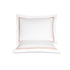 Постільна білизна MieCasa сатин - Milano mercan кораловий євро