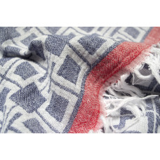 Рушник Barine Pestemal - Levent 90*160 Navy синій