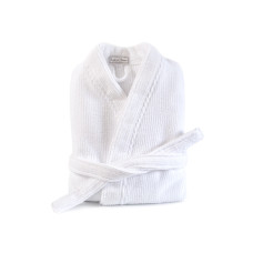 Халат-кімоно Lotus Home - Bold white махровий L