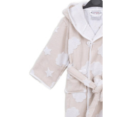 Халат дитячий Irya - New Cloud bej бежевий 2-3 роки