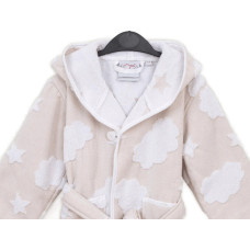 Халат дитячий Irya - New Cloud bej бежевий 2-3 роки