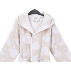 Халат дитячий Irya - Bear bej бежевий 2-3 роки