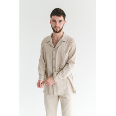 Піжама чоловіча  Lotus Home - Charly бежевий S