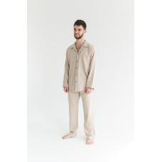 Піжама чоловіча Lotus Home - Charly бежевий L