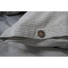 Постільна білизна Lotus Home Washed cotton - Daften antracite євро