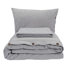 Постільна білизна Lotus Home Washed cotton - Daften antracite євро