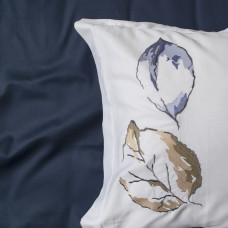 Постільна білизна Dantela Vita сатин з вишивкою - Cinar євро