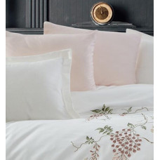Постільна білизна Dantela Vita сатин з вишивкою - Salkim євро
