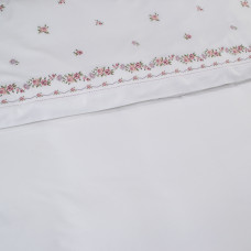 Постільна білизна Dantela Vita сатин з вишивкою - Ilgin євро