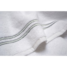 Рушник MieCasa - Milano beyaz-antrasit білий-антрацит 50*90